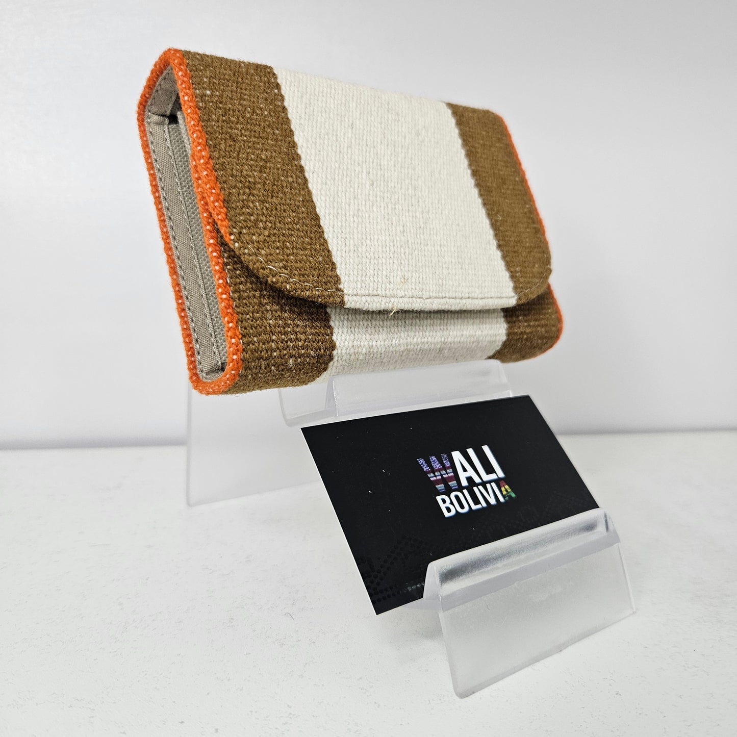 Billetera mini (camel)