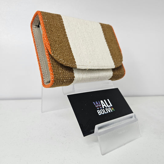 Billetera mini (camel)