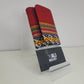 Billetera triple (rojo con diseño)