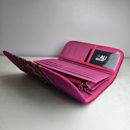 Billetera porta celular (rosita)
