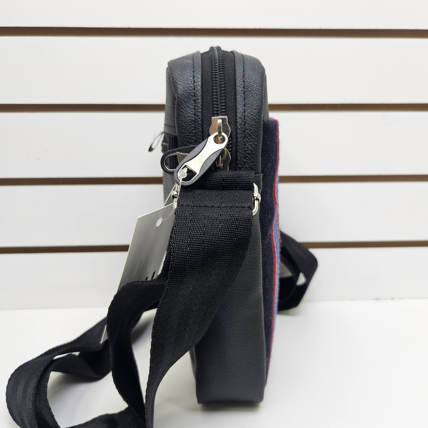 Morral Pequeño (azul marino con diseño)