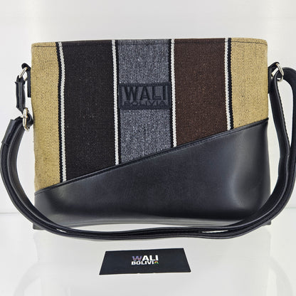 Cartera cuero aguayo (marmolado)