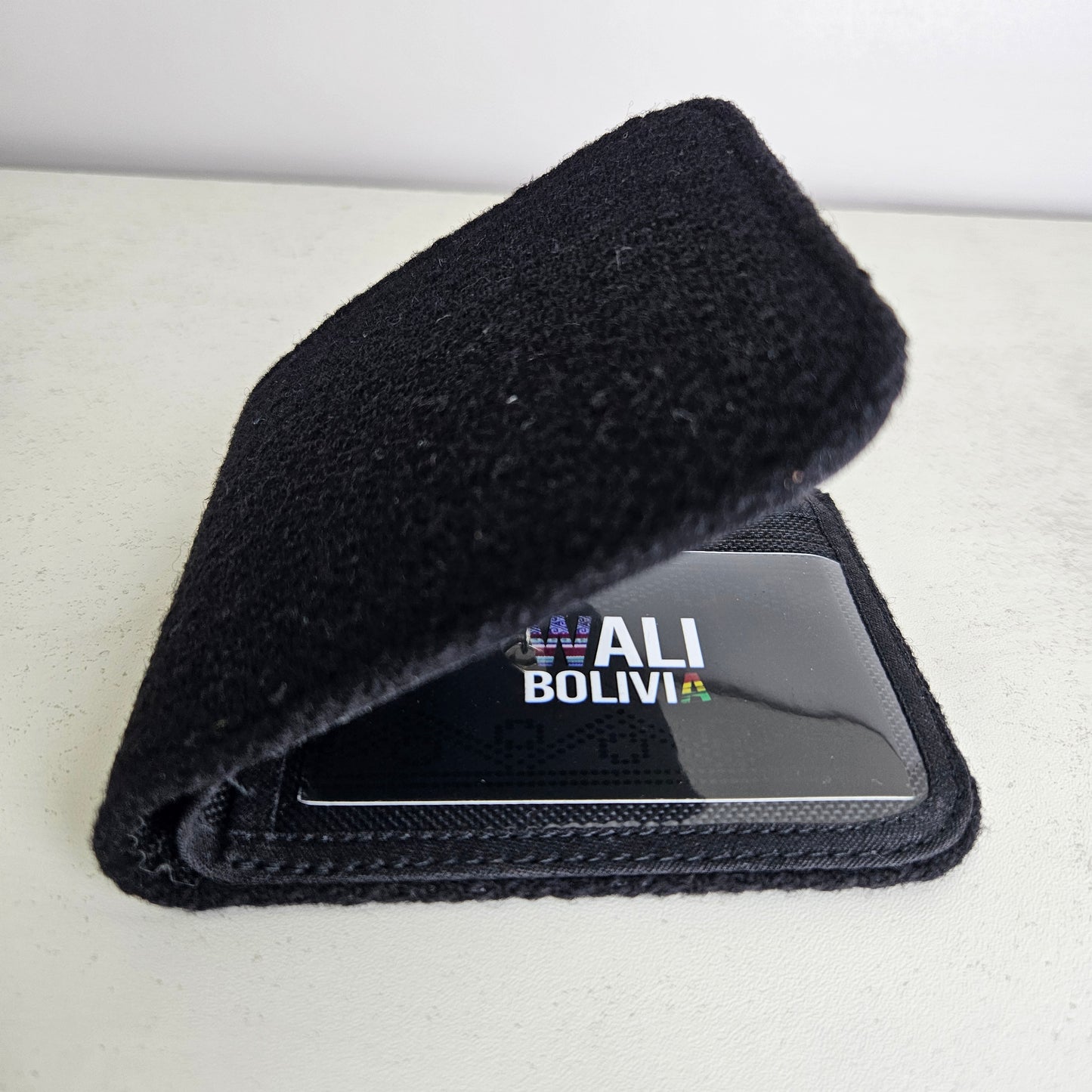 Billetera Perdiz Negro (Varon Doble)