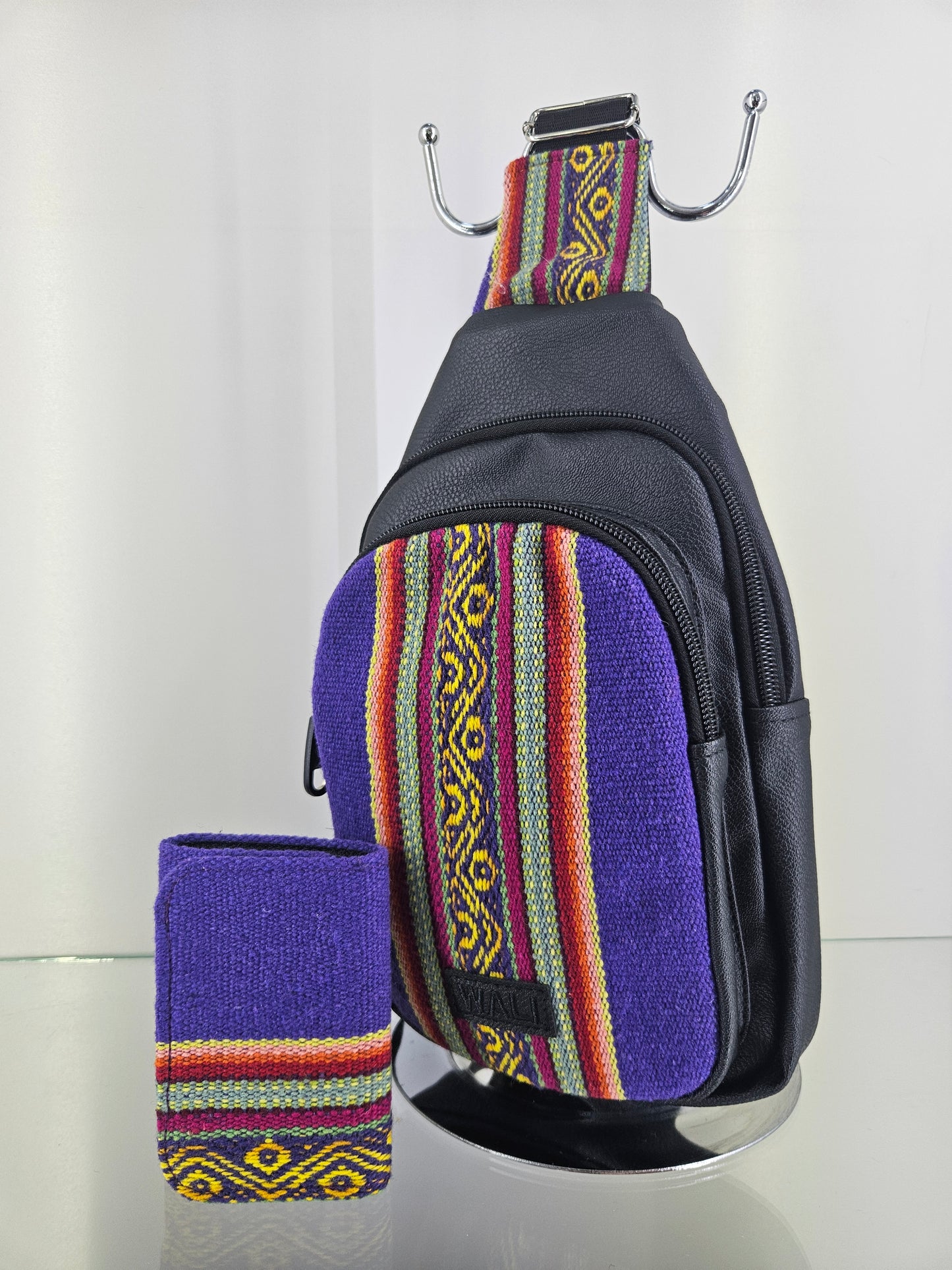 Combo Pechera y billetera (indigo)