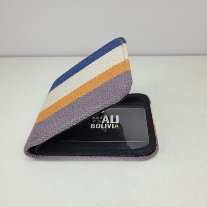 Billetera Azul Combinado(Varon Doble)