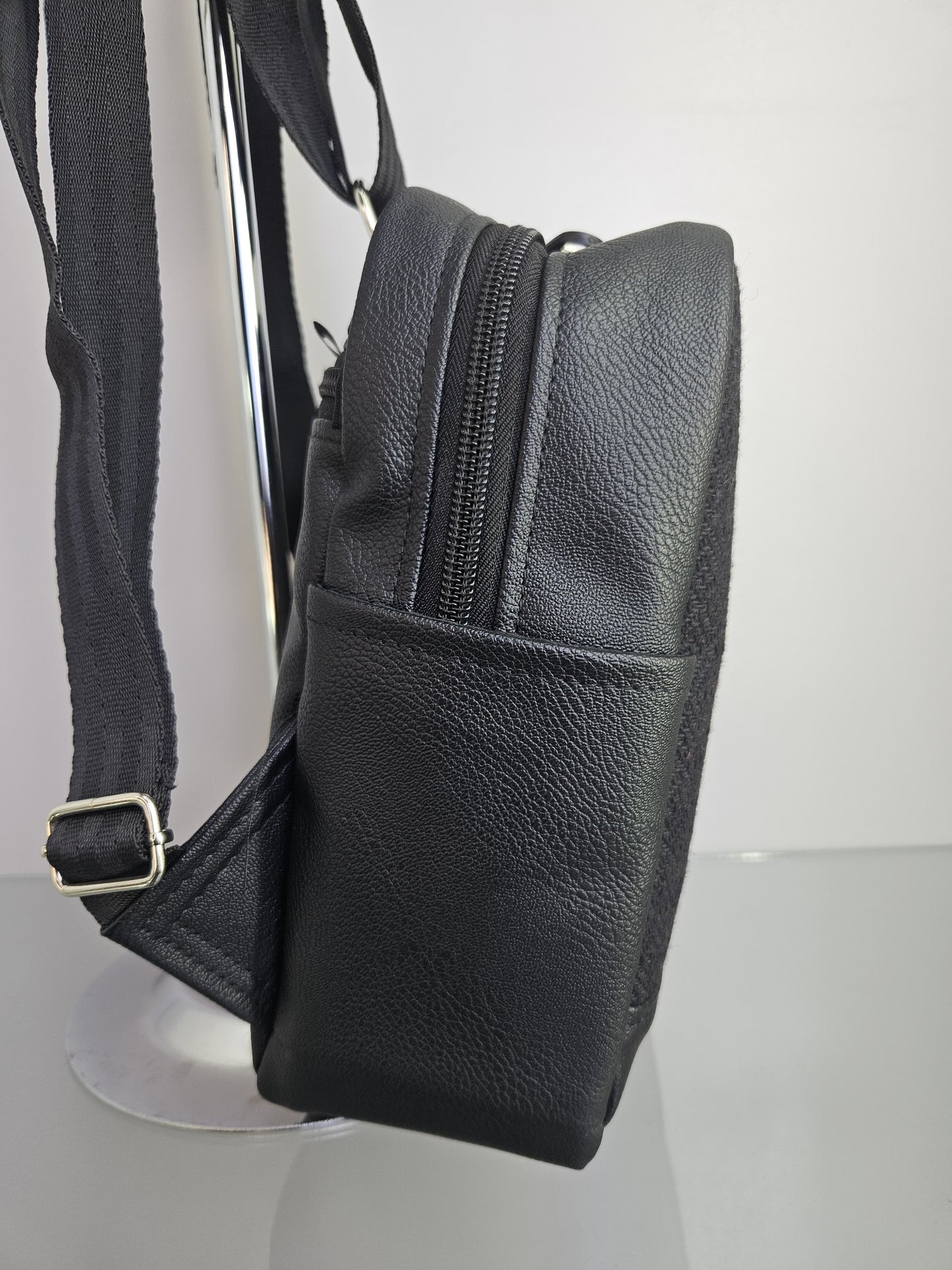 Mochila mini para dama (perdiz negro)