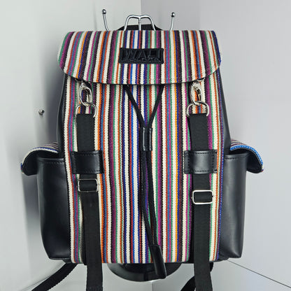 MOCHILA WALI CUERO _ Multicolor