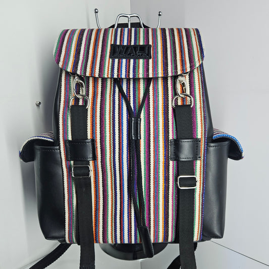 MOCHILA WALI CUERO _ Multicolor