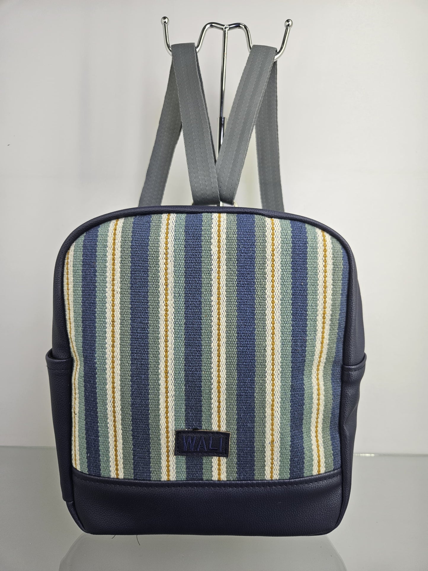 Mochila mini para dama (azul esmeralda)