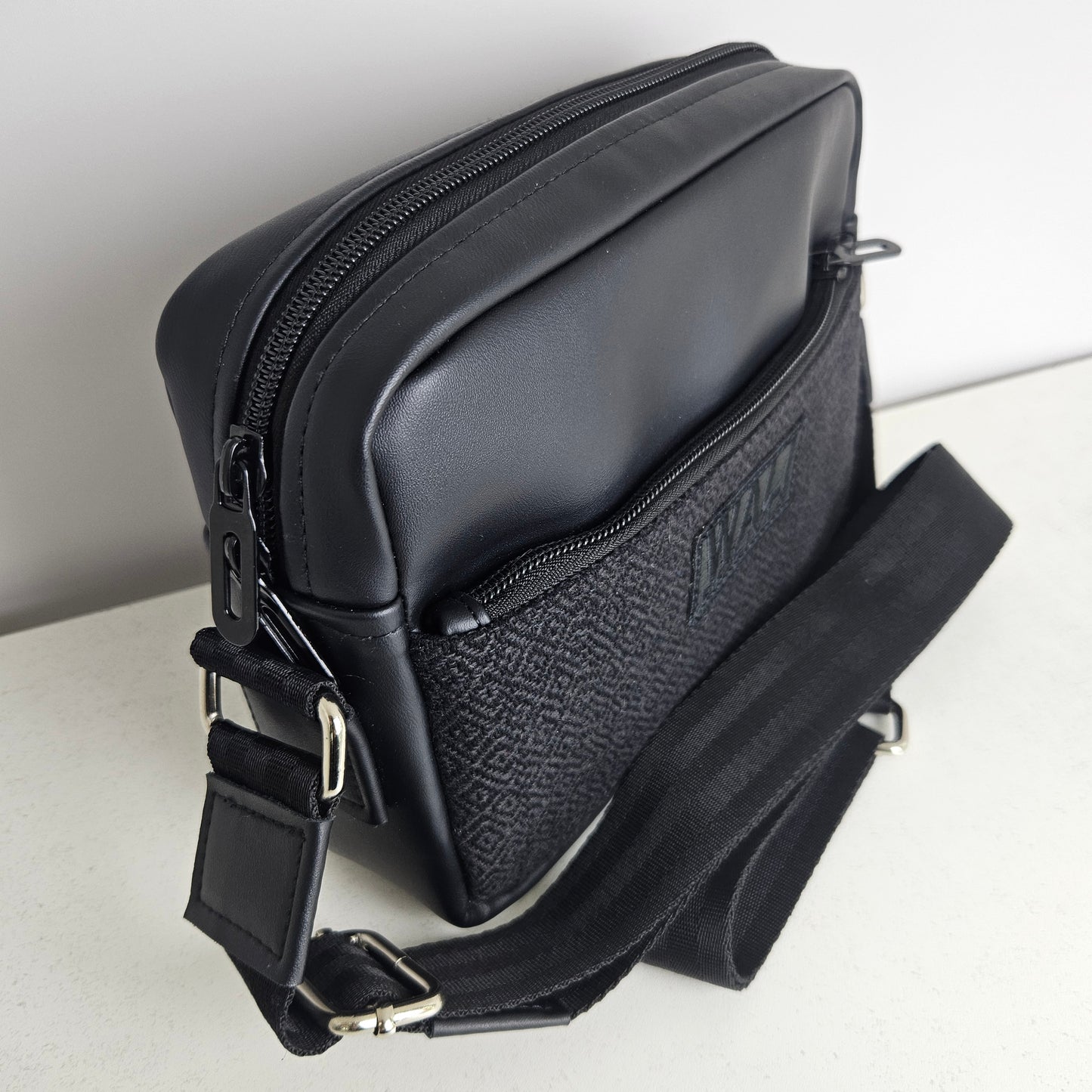 Bandolera de cuero (Perdiz negro)