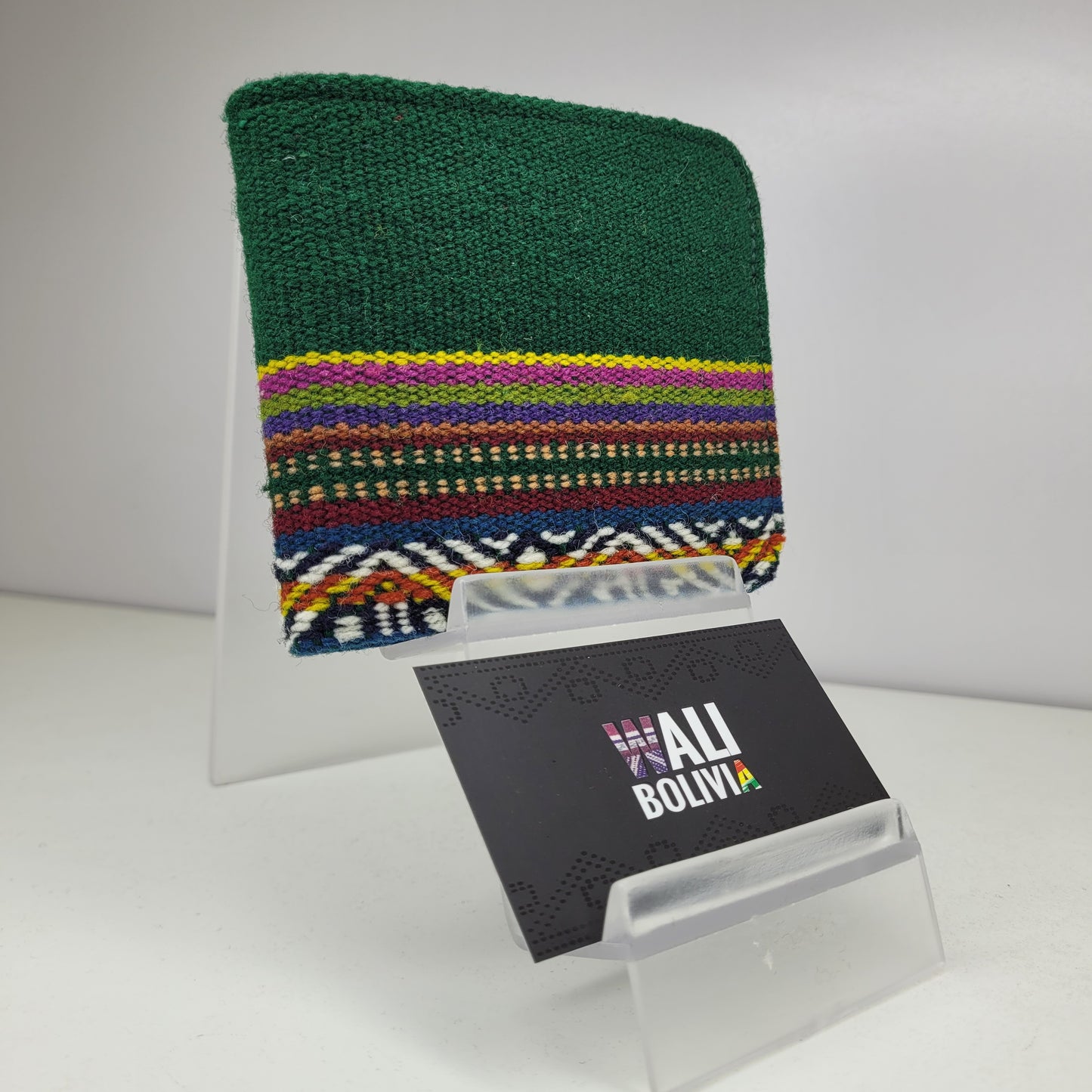 Billetera Verde Bandera (Varon Doble)