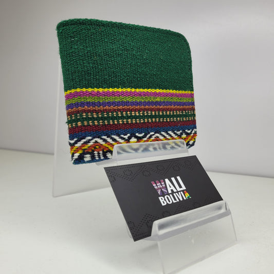 Billetera Verde Bandera (Varon Doble)