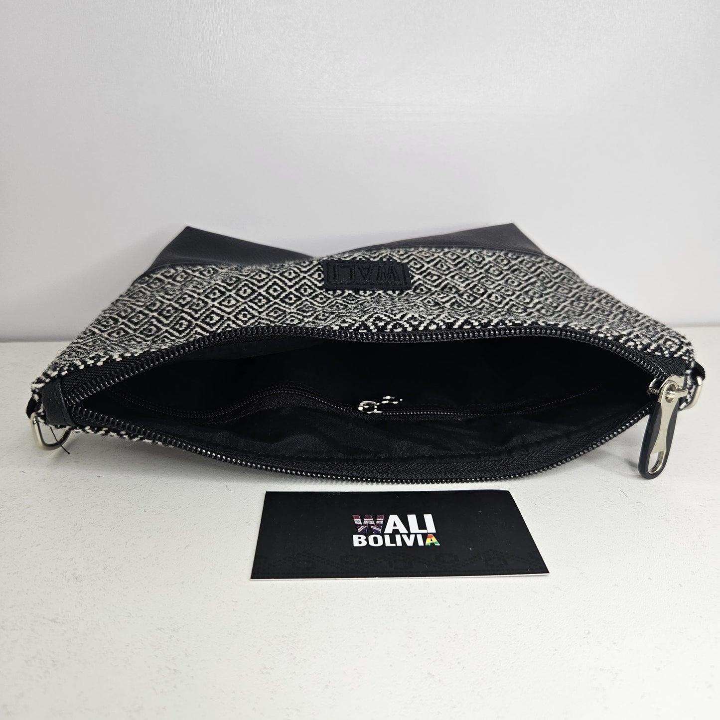 Cartera Mini (blanco perdiz)