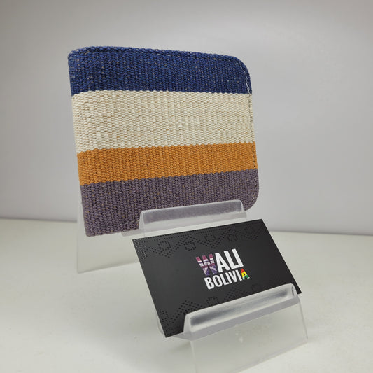 Billetera Azul Combinado(Varon Doble)