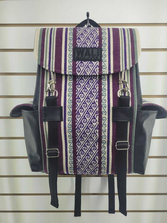 Mochila de aguayo ( color wali)