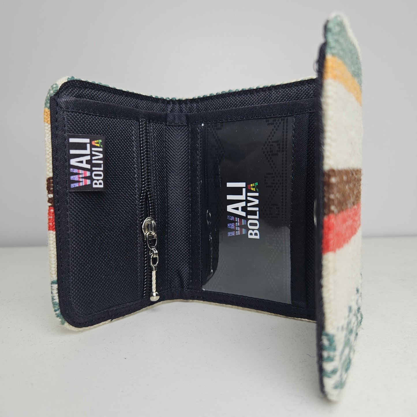 Billetera triple (pastel)