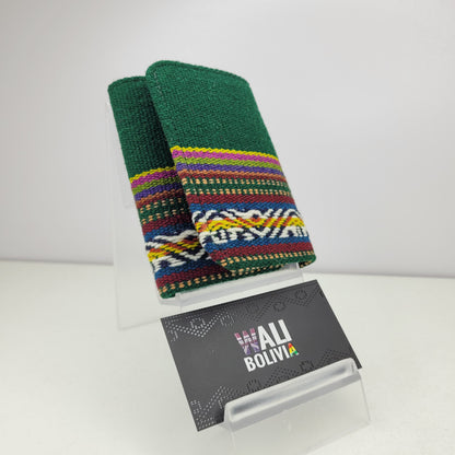 Billetera Triple  (verde bandera)