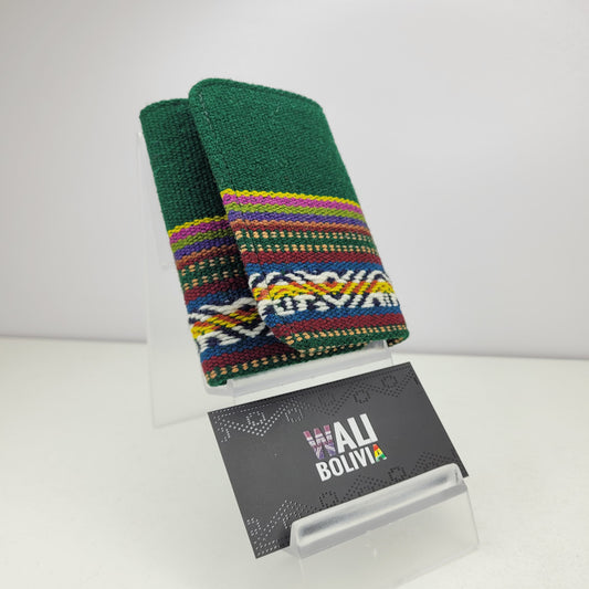 Billetera Triple  (verde bandera)