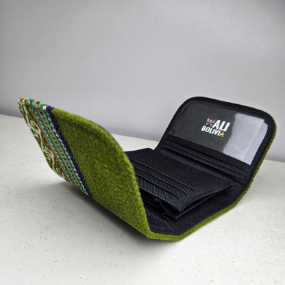Billetera mini (verde lechuga)