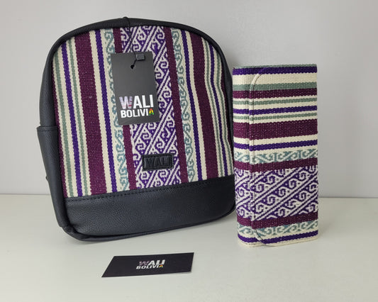 JUEGO DE MOCHILA CHICA ( wali )