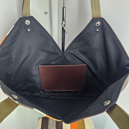 Cartera V (camel copper)