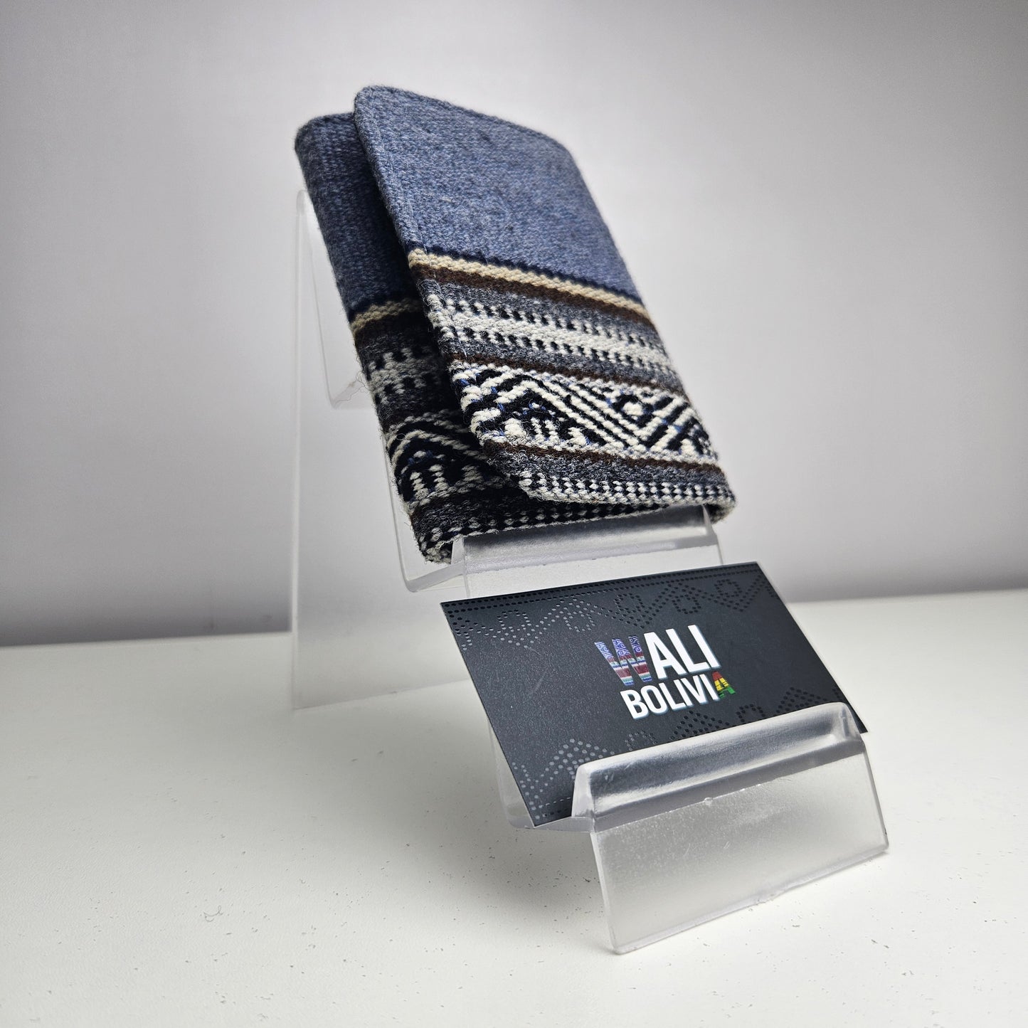 BILLETERA TRIPLE _ Azul denim