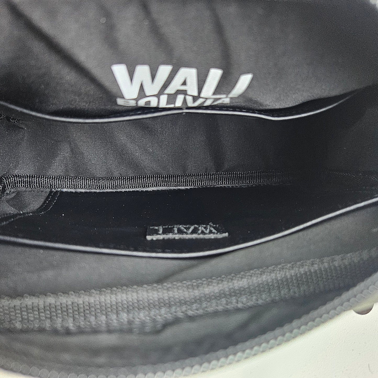 Bandolera de cuero (negro con diseño)