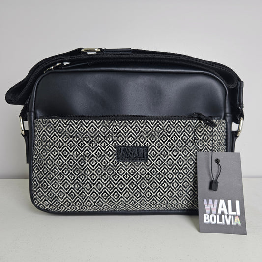 Bandolera de cuero (Perdiz blanco)