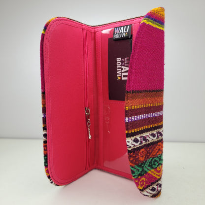Billetera Chequera (rosado)