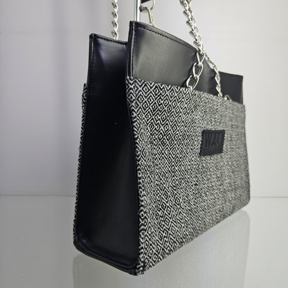 Cartera de cuero (Perdiz blanco)