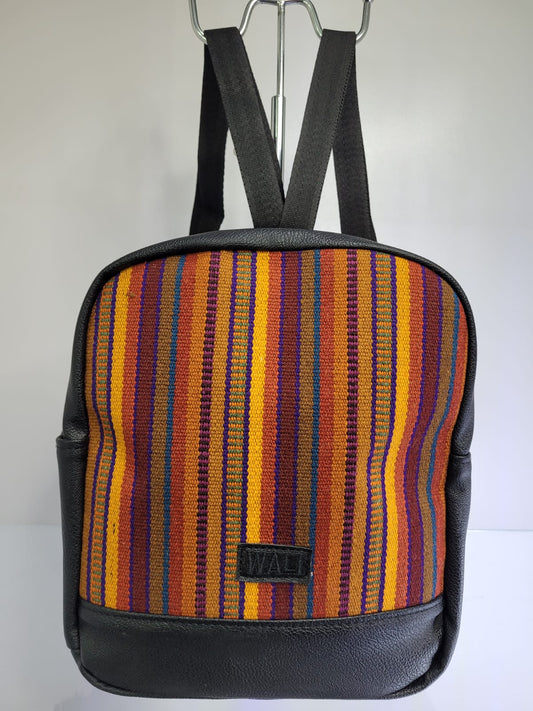 Mochila mini para dama (amarillo cafe)