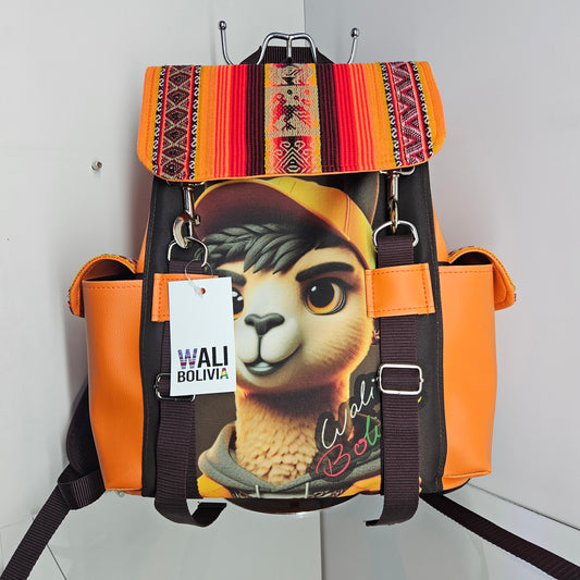 Mochila urbana (llamita cejon)
