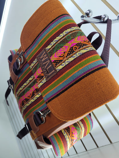 Mochila aguayo (naranjita)