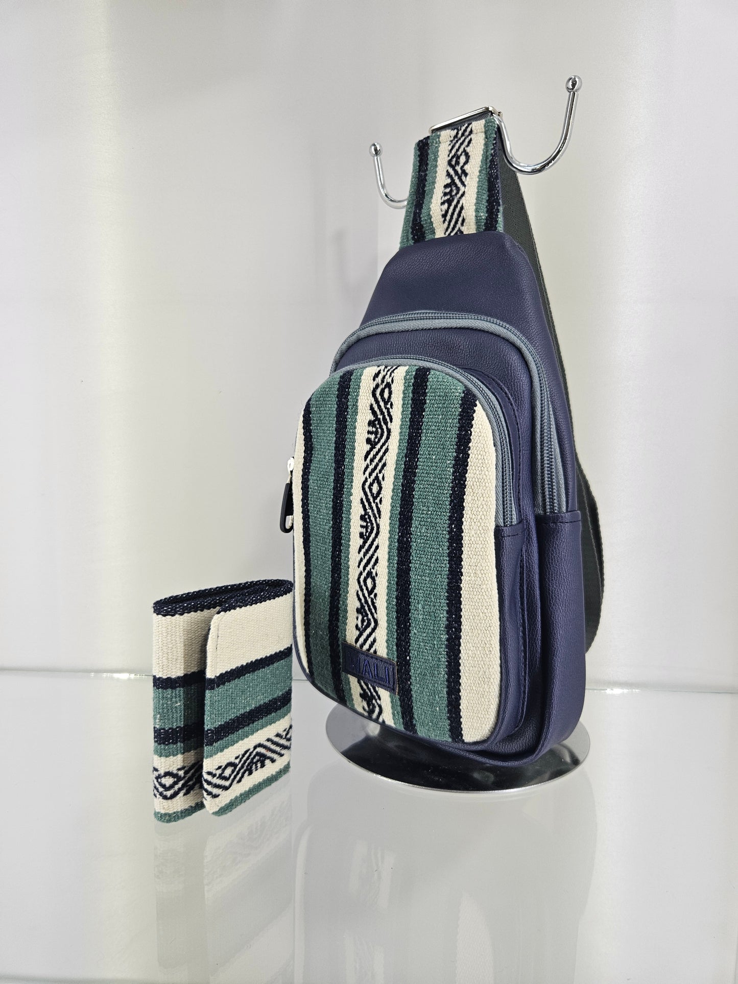 Combo Pechera con billetera triple (jade)