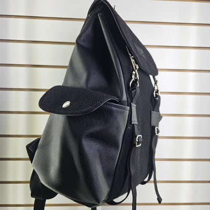 Mochila de aguayo (negra negro)