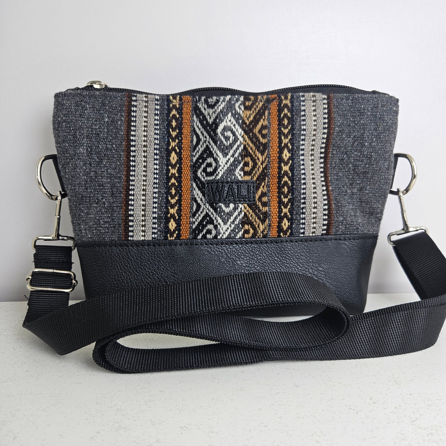 Cartera mini (gris lobo)