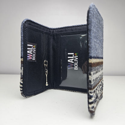 BILLETERA TRIPLE _ Azul denim