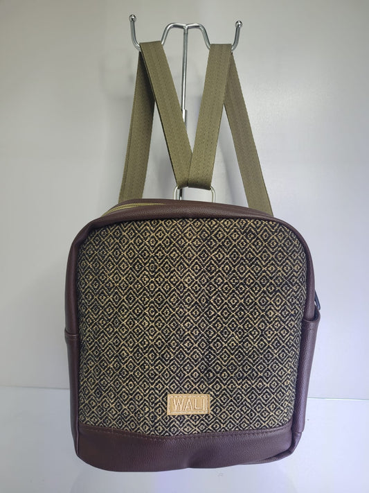 Mochila mini para dama (perdiz cafe)