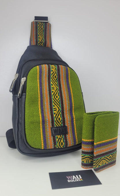 Pechera y Billetera (verde)