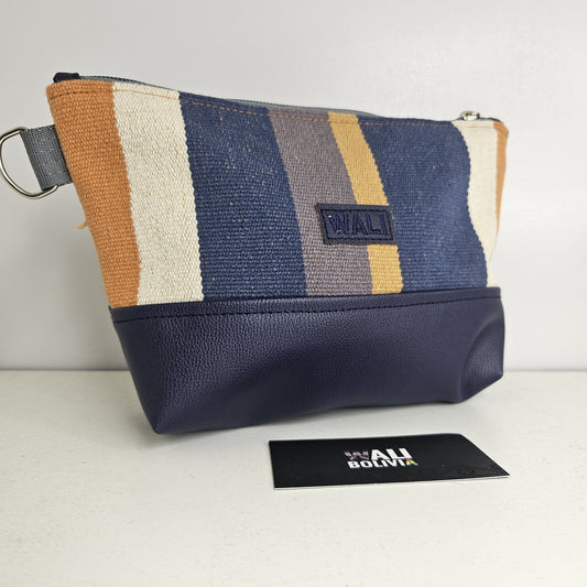 Cartera Mini (azul crema)