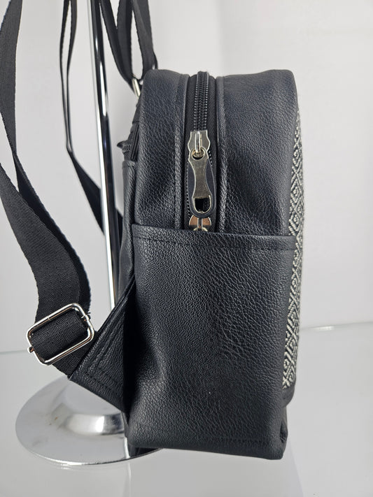 Mochila mini para dama (Perdiz negro)