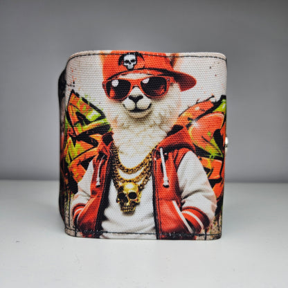 Billetera urbana triple (llama flow)