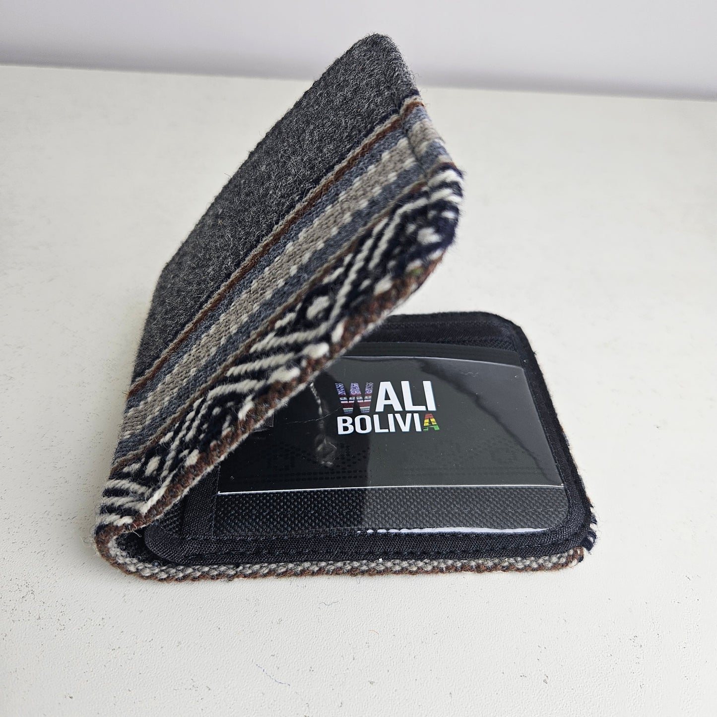 Billetera doble (gris lobo)