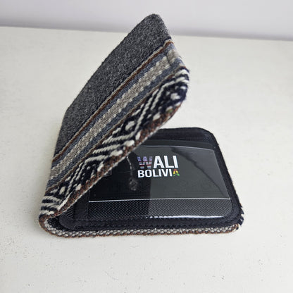 Billetera doble (gris lobo)