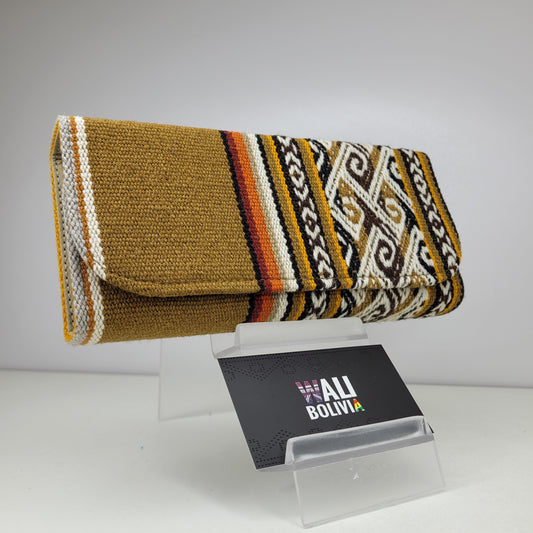 Billetera Porta Celular (vicuña)
