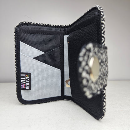 Cartera mini (perdiz blanco)