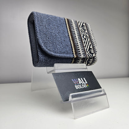BILLETERA MINI _ Azul denim