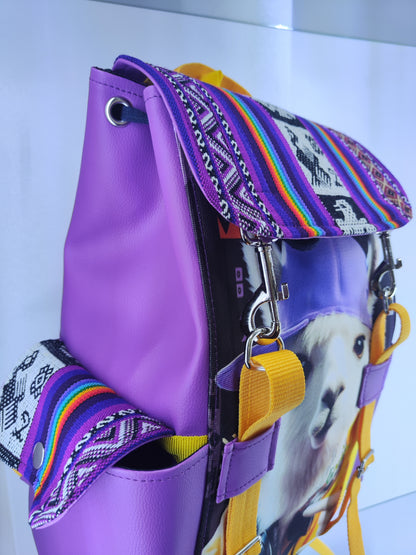Mochila urbana (llama dj)