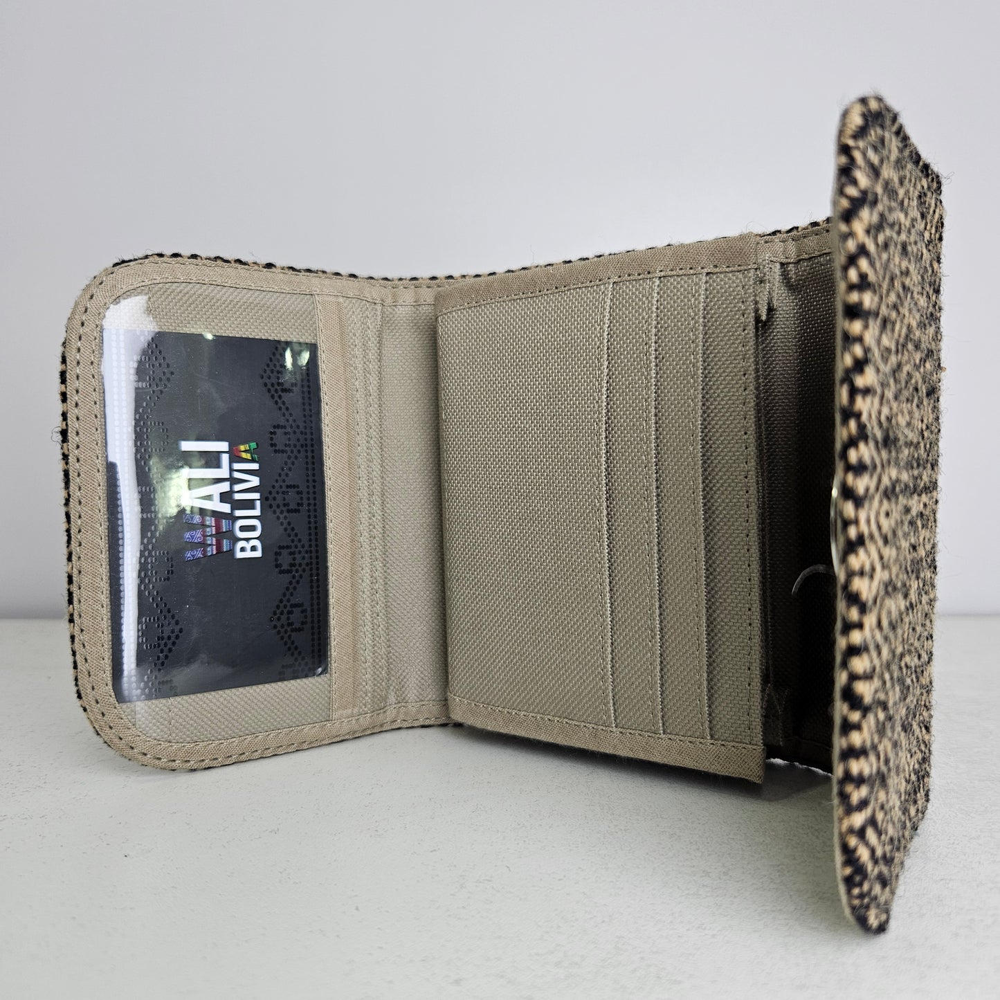 Billetera mini (Perdiz cafe claro)