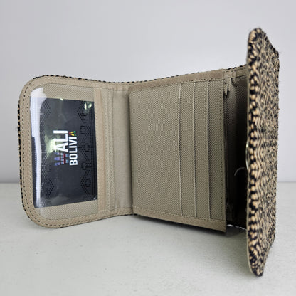 Billetera mini (Perdiz cafe claro)
